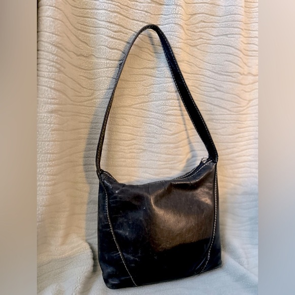 Vintage fossil leather shoulder bag Y2K ERA - Picture 1 of 6